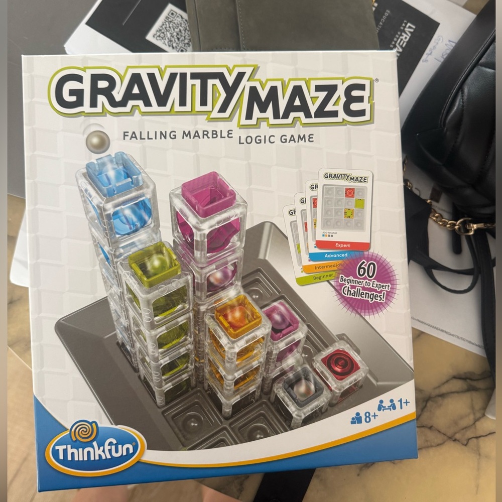 ThinkFun Gravity Maze Falling Marble Challenge
Brain Game Toys for Kids